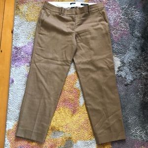 🌹3/$18🌹Jcrew camel “skimmer” dress pants, size 6